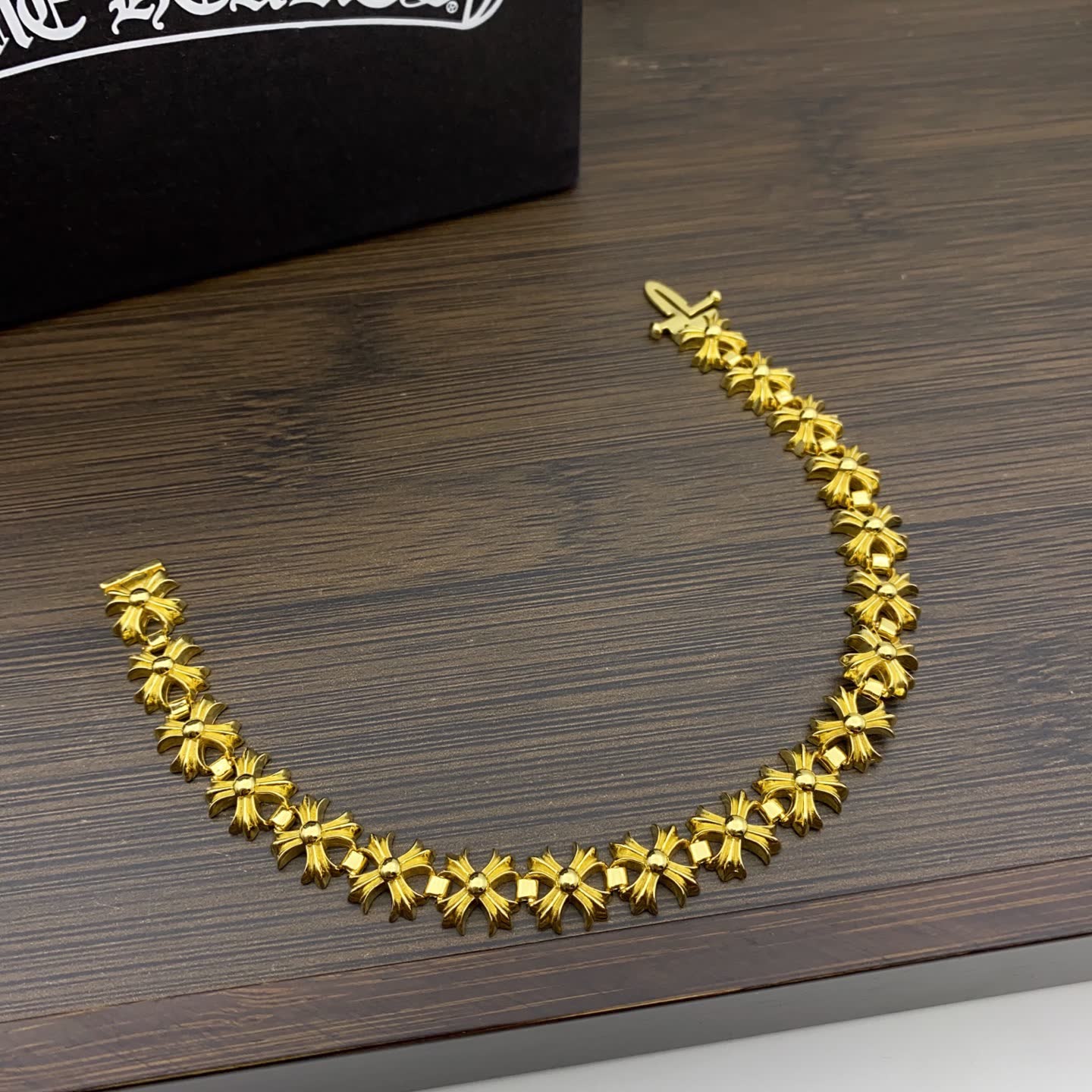 Chrome Hearts Gold Flower Bracelet